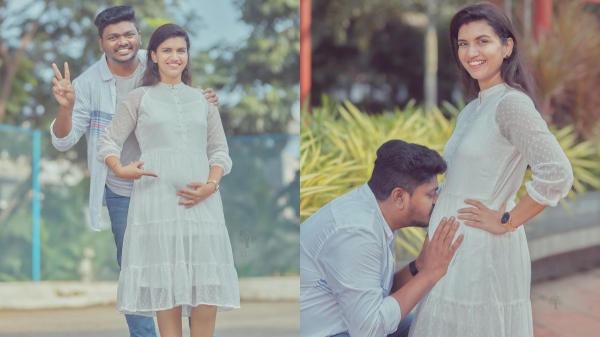 mothalum kaadhalum serial actress sridevi ashokumar second time pregnancy