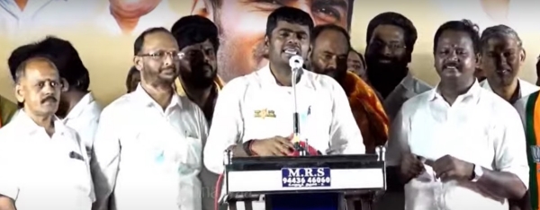 BJP Govt should remove Periyar statue in front of Srirangam temple: Annamalai 