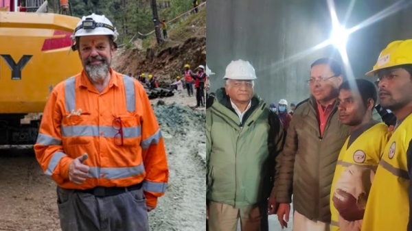  Arnold Diggs talks about the safe rescue of 41 workers from the Uttarakhand mine