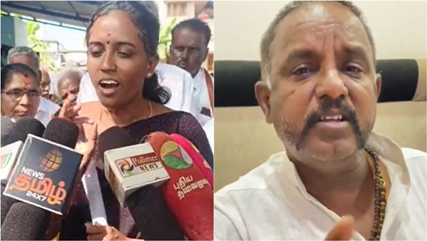  BJP Sarkuru Senthilkumar released a video over In response to Karur MP Jyothimani over annamalai 