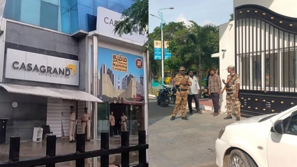 unaccounted amount of Rs 600 crore revealed during the Income Tax department Raid at casagrand unaccounted amount of Rs 600 crore revealed during the Income Tax department Raid at casagrand