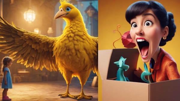 Kids story in tamil :The Bird with golden wings Kids story in tamil :The Bird with golden wings