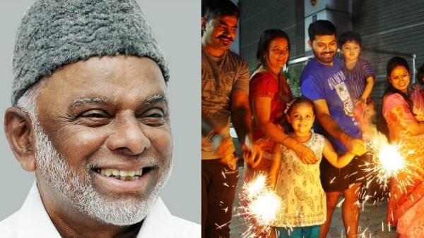 IUML President Kader Mohideen Diwali wishes 