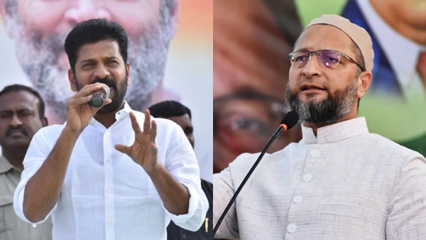 Asaduddin Owaisi condemn Telangana congress state president Revanth reddy 