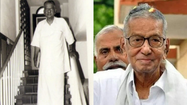 Veteran communist leader Sankaraiah came to protest field in his 9th age