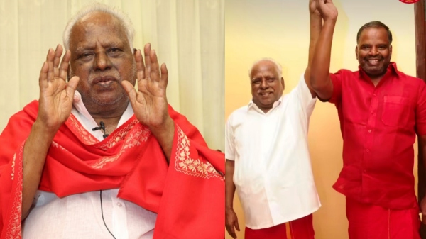 Bangaru Adigalar son Senthilkumar, said that he never touched the temple money or the offerings of the devotees. Bangaru Adigalar son Senthilkumar, said that he never touched the temple money or the offerings of the devotees.
