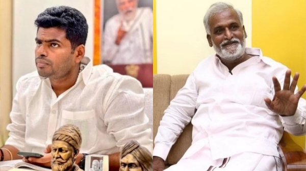 BJP will not come to power Annamalai will not get power says PK Sekar babu 