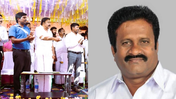 DMK MLA Soundarapandian boycotted minister Kn Nehru program 