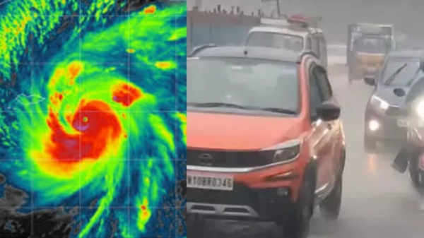 Rain in Chennai and Chennai suburban area motorists suffer due to 3 hours continuous Over Rain