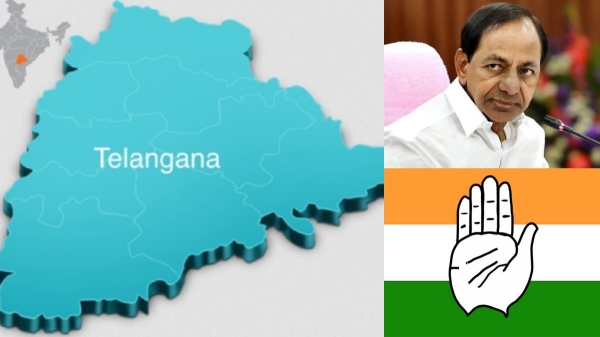Telangana Election 2023: Congress to win 67-78 seats and BRS gets 22-31 seats only says Chanakya Exit Polls