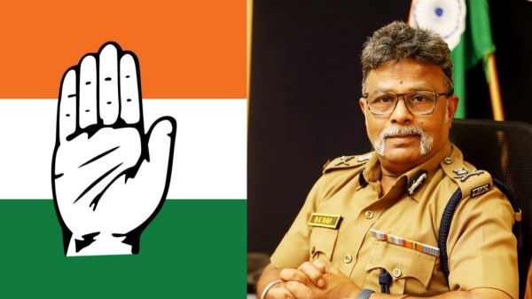 A senior IPS officer DGP Rank Braj Kishor Ravi planning to run for Congress in Tamil Nadu A senior IPS officer DGP Rank Braj Kishor Ravi planning to run for Congress in Tamil Nadu