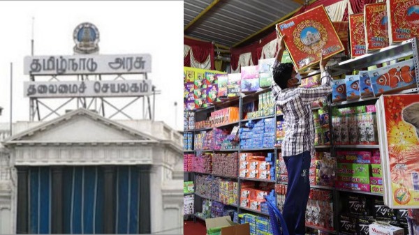 Tamilnadu govt permits 7200 firecracker shops for Diwali Violation of rules will cancel license Tamilnadu govt permits 7200 firecracker shops for Diwali Violation of rules will cancel license
