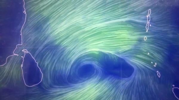 Cyclone Michaung is forming its shape in Bay of Bengal 