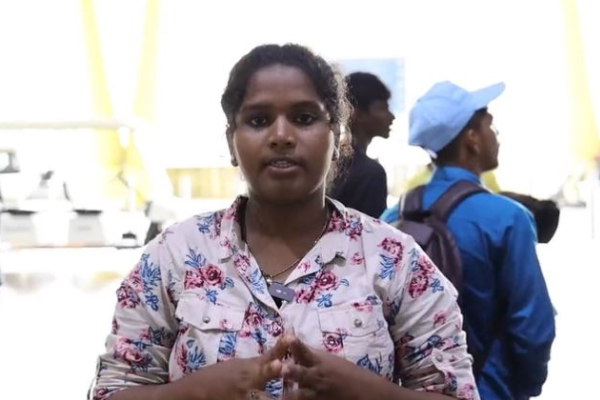  Government school students who went on a trip to Japan returned to their home country