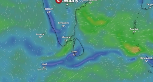Weather: The eye of the new cyclone is farming in Bay of Bengal near Chennai Weather: The eye of the new cyclone is farming in Bay of Bengal near Chennai