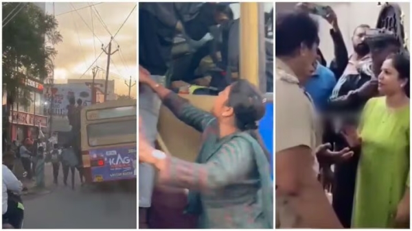 Actress Ranjana Nachiyar explains why she beats students who footboarded in bus 