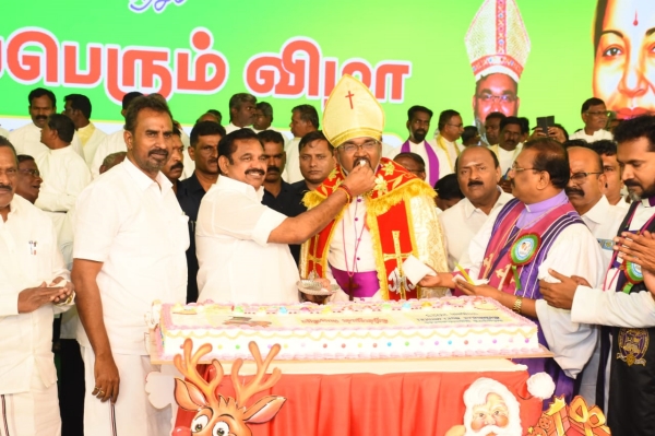 All Christians have done injustice to Edappadi Palanisamy, says Tamil Nadu United Christian Federation chief All Christians have done injustice to Edappadi Palanisamy, says Tamil Nadu United Christian Federation chief