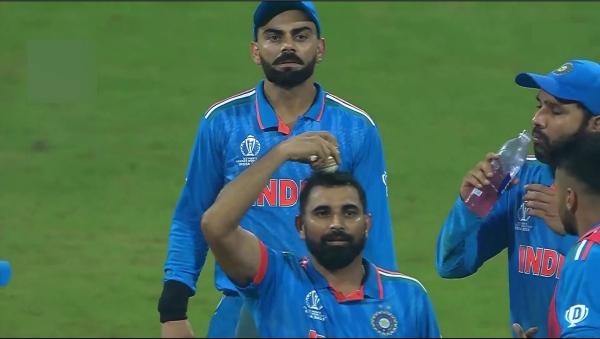  What is the reason behind Mohammed Shami bizarre celebration after winnin New Zealand Semi Finals? 