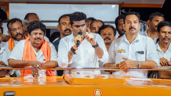  All because of senthil balaji: Annamalai accuses in karur