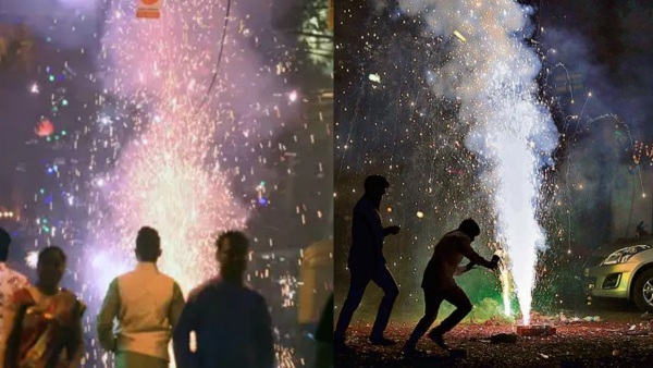 Diwali festival: 2095 people arrested for bursting firecrackers in violation of norms Diwali festival: 2095 people arrested for bursting firecrackers in violation of norms