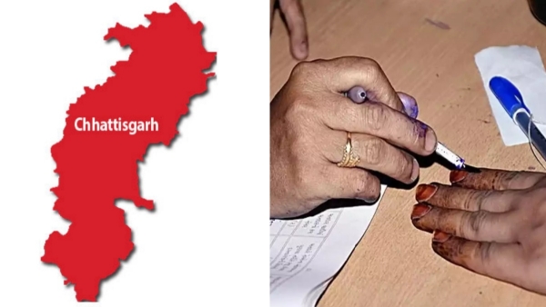 In Chhattisgarh, people honored the youth who voted in the assembly elections with tilak In Chhattisgarh, people honored the youth who voted in the assembly elections with tilak