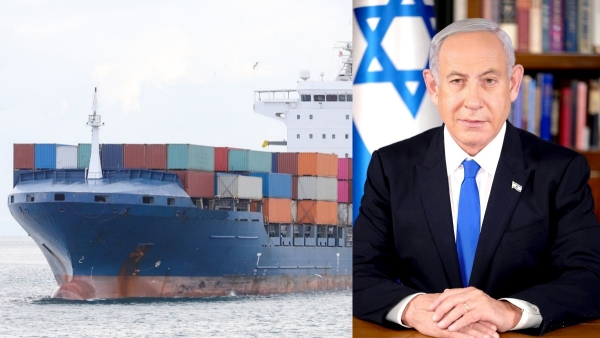 Houthi rebel force hijacked a cargo ship belonging to Israel which was on its way to India Houthi rebel force hijacked a cargo ship belonging to Israel which was on its way to India