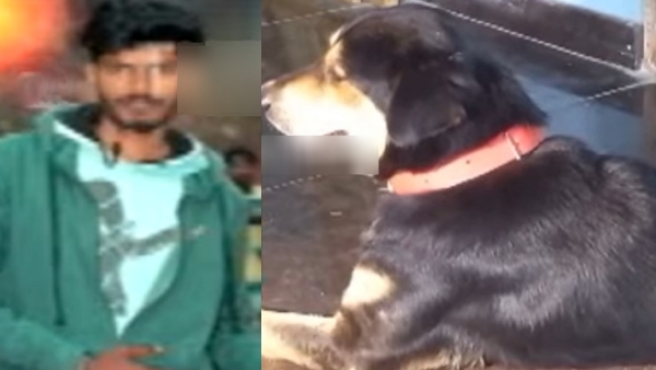 A man family is believing that his son reincarnated as a Dog in Karnataka A man family is believing that his son reincarnated as a Dog in Karnataka