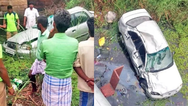 A couple who came to Tirunelveli from America to celebrate Diwali died in an accident 