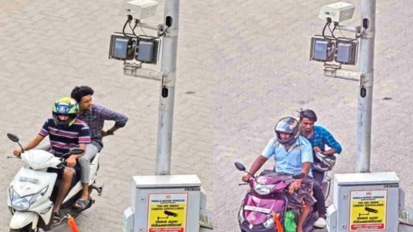 biker in Kerala fined over Rs 86,000 by the Kerala MVD for violating traffic rules at 155 times 