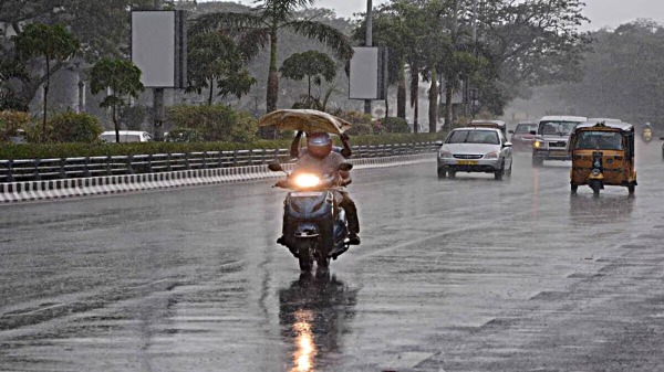 Orange alert: very heavy rain may occur in 4 districts including Chennai till tomorrow morning