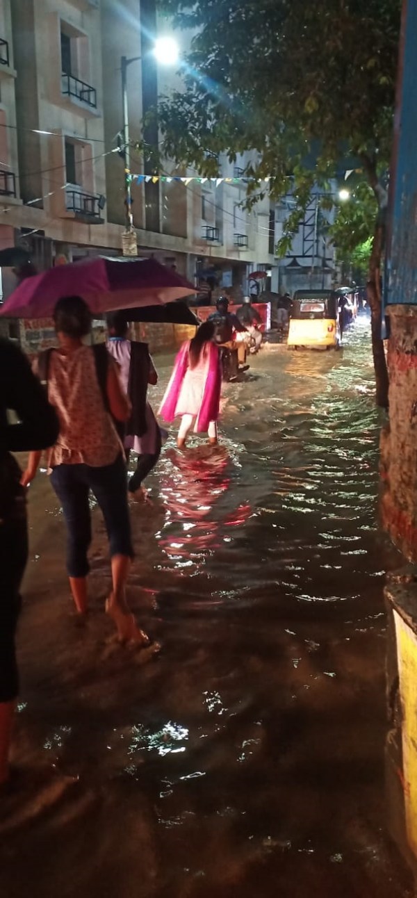 Very Heavy Rainfall in Chennai: Hotline number announced by Chennai corporation