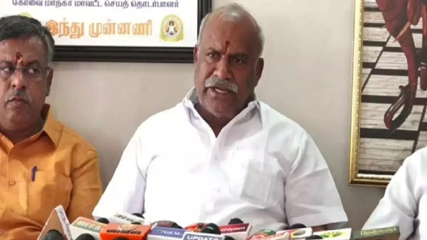 Take action against the police officer who trespassed inside the Mylapore temple: Hindu munnani Take action against the police officer who trespassed inside the Mylapore temple: Hindu munnani