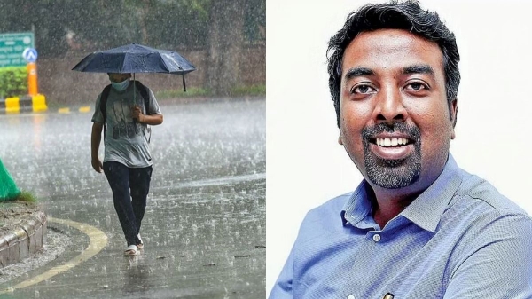 Pradeep John says that UAC near Tamilnadu has weakened 