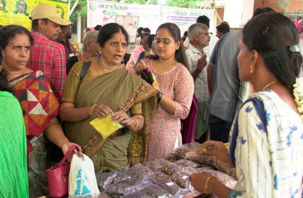 Isha Man Kappom Movement A grand traditional vegetable festival in Madurai