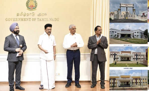 Stalin inaugurated the 3rd Government Dental College Hospital at Pudukkottai Stalin inaugurated the 3rd Government Dental College Hospital at Pudukkottai