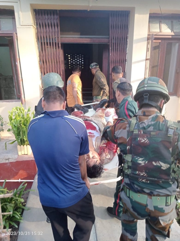  Manipur: Tamils Town Moreh Police officer Anand killed by Kuki Militants