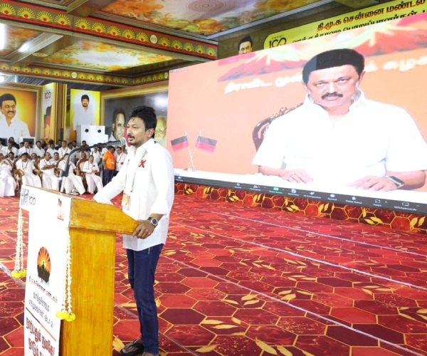Udhayanidhi Stalins moves towards the top of list of ministers Udhayanidhi Stalins moves towards the top of list of ministers