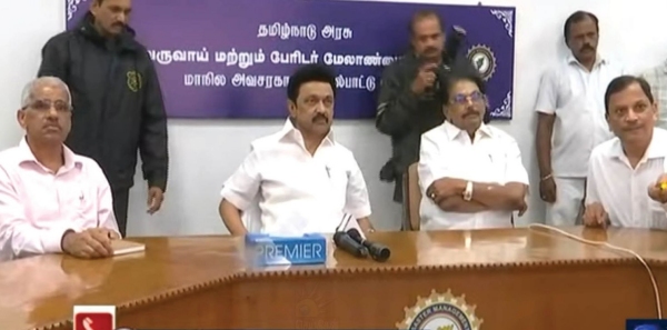 CM MK Stalin called District Collectors on video call and inquired about rain relief works 