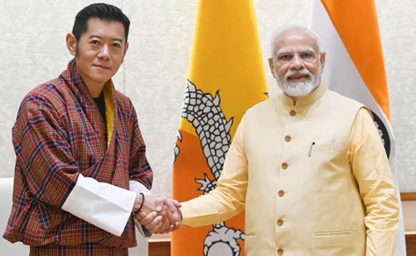 King Wangchuck of Bhutan is coming to India today on an 8-day visit 