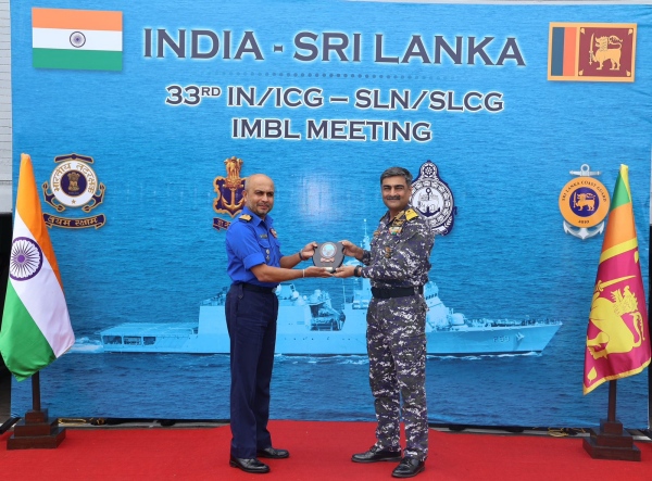 Maritime Security meeting between Indian Navy and Srilankan Navy 