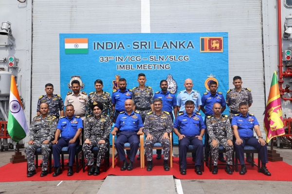 Maritime Security meeting between Indian Navy and Srilankan Navy 