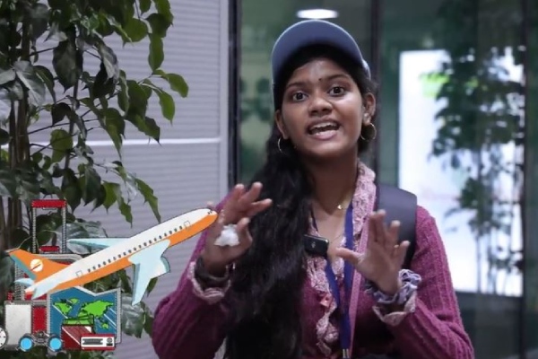  Government school students who went on a trip to Japan returned to their home country