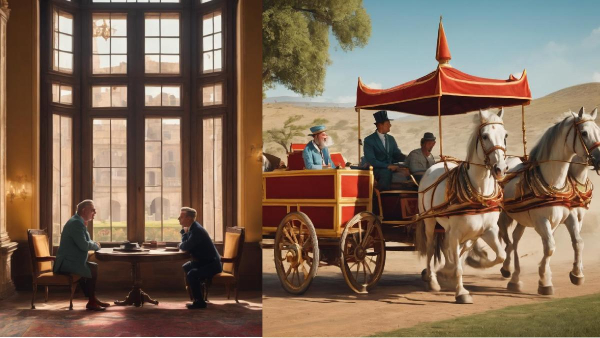 Short story for kids in Tamil : The Horses