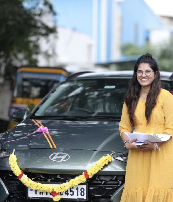 VJ Deepika bought a new car fans wishes