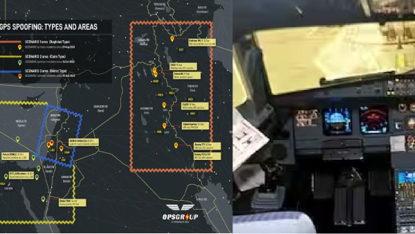 Indian flights are suddenly losing GPS Signal while flying Over Middle-East