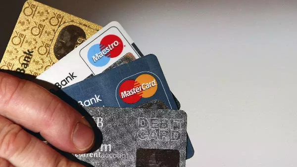 What was the amount spent through credit cards October month? 