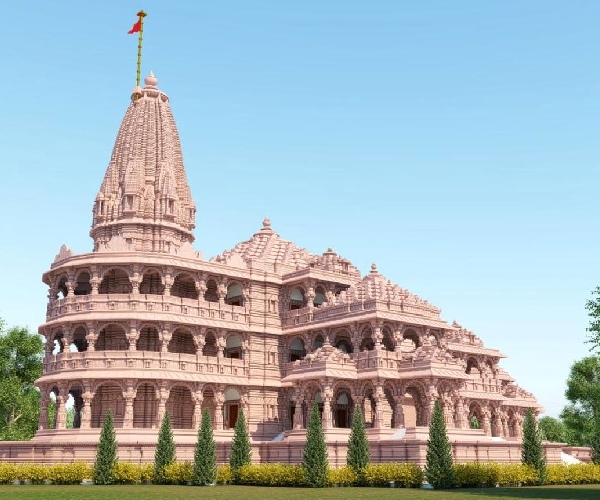 Ayodhi Ramar temple Kumbabhishegam atchathais reached chennai 
