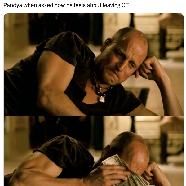 IPL 2024 Retention Memes: Netizens troll Hardik Pandya transfer to Mumbai Indians to GT IPL 2024 Retention Memes: Netizens troll Hardik Pandya transfer to Mumbai Indians to GT