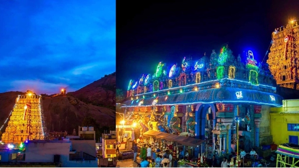 Karthikai Deepam festival is a big event all over Tamilnadu Tiruparankundram, Palani lit Maha Deepam 