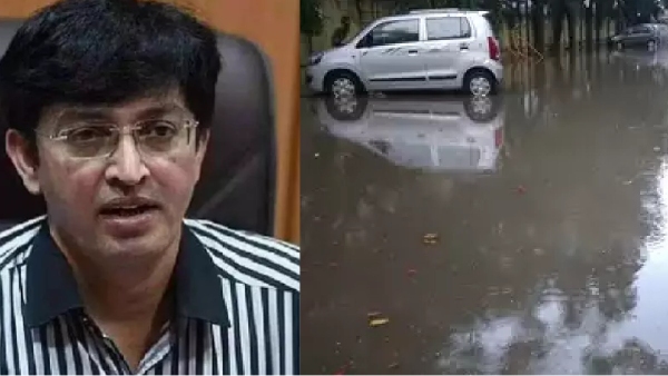 Chennai corporation commissioner explains about why rain water stagnant in some places